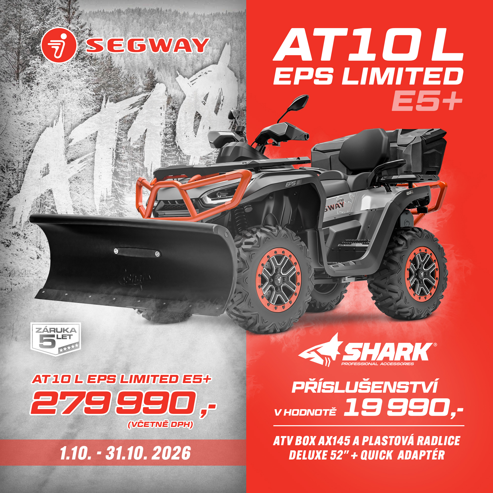 Akce Segway AT10L